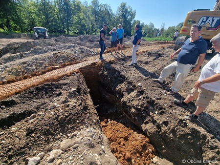 Izgradnja protipoplavnega nasipa Šmarca–Nožice, t. i. etapa 1 (8)